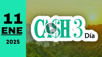 Resultado de Chance Cash Three Día de hoy sábado 11 de enero de 2025