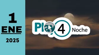 Resultado de Play Four Noche del miércoles 1 de enero de 2025