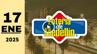 Resultado de Lotería de Medellín de ayer viernes 17 de enero de 2025