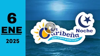 La Caribeña Noche: resultado último sorteo del lunes 6 de enero de 2025