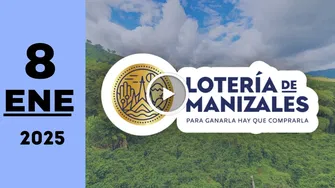 Resultado Lotería de Manizales: último sorteo de ayer miércoles 8 de enero de 2025