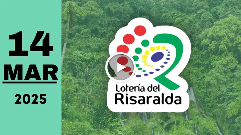 Lotería de Risaralda: resultado último sorteo de anoche viernes 14 de marzo de 2025