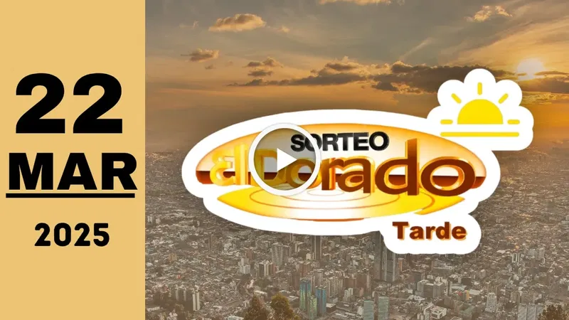 Resultado Chance El Dorado Tarde: último sorteo de hoy sábado 22 de marzo de 2025