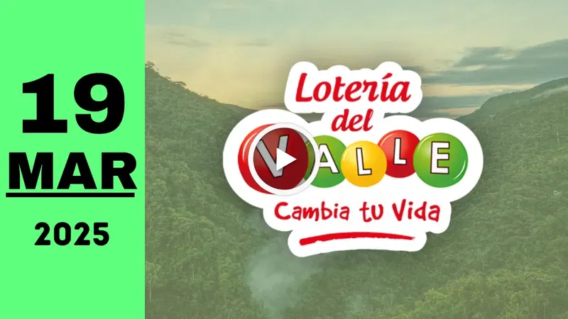 Resultado Lotería del Valle: último sorteo de hoy miércoles 19 de marzo de 2025