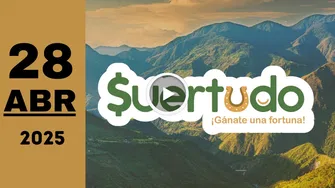 Resultado Suertudo: último sorteo del lunes 28 de abril de 2025