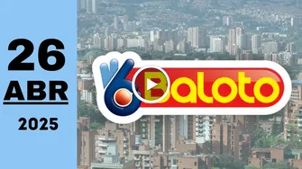 Resultado Baloto: último sorteo de ayer sábado 26 de abril de 2025