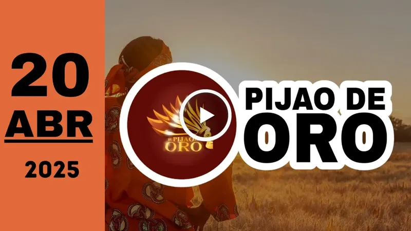 Resultado de Pijao de Oro del domingo 20 de abril de 2025