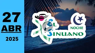 Resultado Chance Sinuano Noche: último sorteo de ayer domingo 27 de abril de 2025