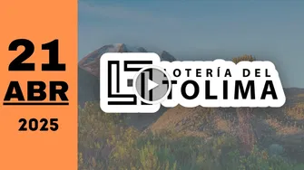 Resultado Lotería del Tolima: último sorteo de ayer lunes 21 de abril de 2025