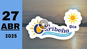 La Caribeña Día: resultado último sorteo del domingo 27 de abril de 2025