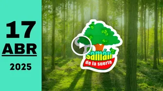 Resultado de Chance Samán de la Suerte de hoy jueves 17 de abril de 2025