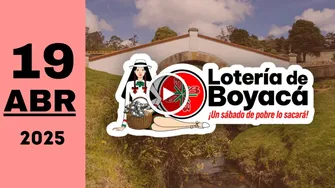 Resultado Lotería de Boyacá: último sorteo de hoy sábado 19 de abril de 2025