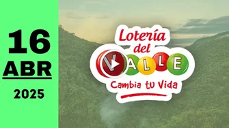 Lotería del Valle: resultado último sorteo del miércoles 16 de abril de 2025