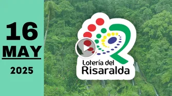 Lotería de Risaralda: resultado último sorteo de hoy viernes 16 de mayo de 2025