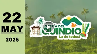 Resultado Lotería del Quindío: último sorteo del jueves 22 de mayo de 2025