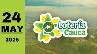 Lotería del Cauca: resultado último sorteo del sábado 24 de mayo de 2025