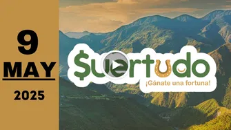 Resultado Chance Suertudo: último sorteo de hoy viernes 9 de mayo de 2025
