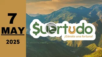 Resultado Chance Suertudo: último sorteo de hoy miércoles 7 de mayo de 2025