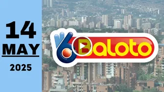 Baloto: resultado último sorteo de anoche miércoles 14 de mayo de 2025
