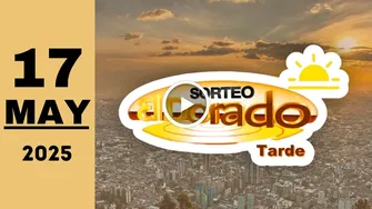 Resultado de Chance El Dorado Tarde de hoy sábado 17 de mayo de 2025