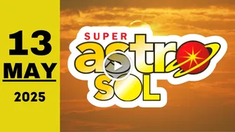 Super Astro Sol: resultado último sorteo chance de hoy martes 13 de mayo de 2025