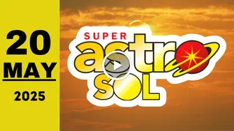 Super Astro Sol: resultado último sorteo de hoy martes 20 de mayo de 2025