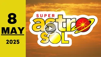 Super Astro Sol: resultado último sorteo de hoy jueves 8 de mayo de 2025