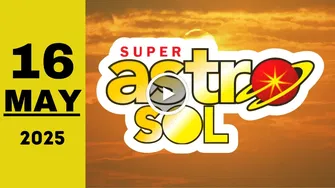 Super Astro Sol: resultado último sorteo de hoy viernes 16 de mayo de 2025