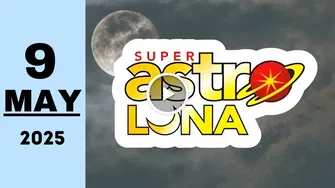 Resultado de Super Astro Luna chance de anoche viernes 9 de mayo de 2025