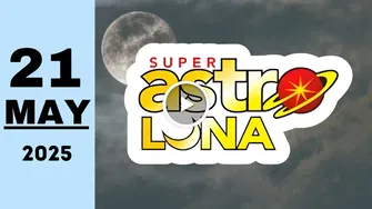 Super Astro Luna: resultado último sorteo de hoy miércoles 21 de mayo de 2025