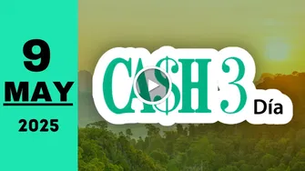 Resultado Chance Cash Three Día: último sorteo del viernes 9 de mayo de 2025