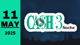 Chance Cash Three Noche: resultado último sorteo de hoy domingo 11 de mayo de 2025