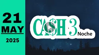 Resultado Chance Cash Three Noche: último sorteo del miércoles 21 de mayo de 2025