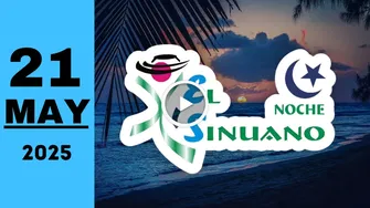 Chance Sinuano Noche: resultado último sorteo de anoche miércoles 21 de mayo de 2025