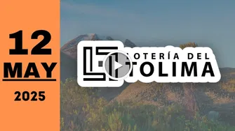 Resultado de Lotería del Tolima del lunes 12 de mayo de 2025