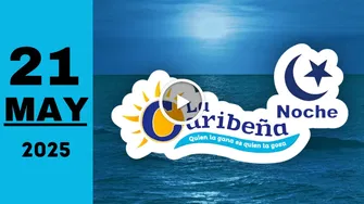 La Caribeña Noche: resultado último sorteo chance de anoche miércoles 21 de mayo de 2025