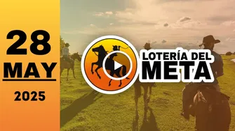 Lotería del Meta: resultado último sorteo del miércoles 28 de mayo de 2025
