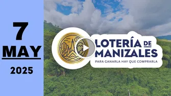 Resultado de Lotería de Manizales de anoche miércoles 7 de mayo de 2025