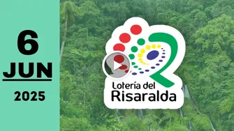 Resultado de Lotería de Risaralda de ayer viernes 6 de junio de 2025