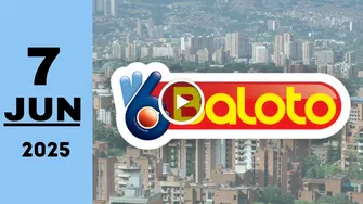 Baloto: resultado último sorteo de hoy sábado 7 de junio de 2025