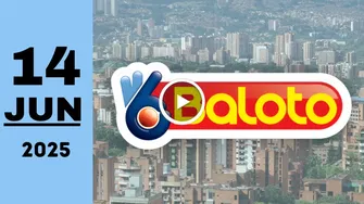 Resultado de Baloto de ayer sábado 14 de junio de 2025
