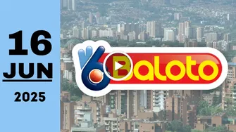Resultado Baloto: último sorteo de ayer lunes 16 de junio de 2025