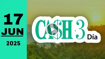 Cash Three Día: resultado último sorteo de hoy martes 17 de junio de 2025