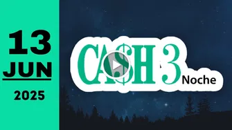 Resultado de Chance Cash Three Noche de hoy viernes 13 de junio de 2025
