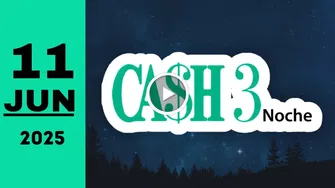 Chance Cash Three Noche: resultado último sorteo del miércoles 11 de junio de 2025