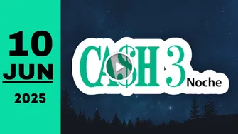 Resultado de Cash Three Noche chance del martes 10 de junio de 2025