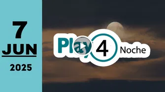 Chance Play Four Noche: resultado último sorteo de hoy sábado 7 de junio de 2025