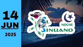 Chance Sinuano Noche: resultado último sorteo del sábado 14 de junio de 2025