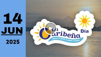 Resultado La Caribeña Día: último sorteo de hoy sábado 14 de junio de 2025