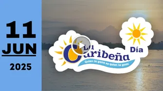 La Caribeña Día: resultado último sorteo de hoy miércoles 11 de junio de 2025